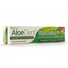 Aloe Dent Triple Action Fluoride Free Toothpaste 純天然蘆薈全效健齒牙膏(不含氟化物) 