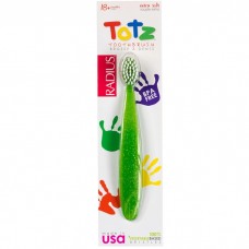 Radius Totz Extra Soft Toothbrush 18+ Months - Green Sparkle 綠色小童特軟牙刷