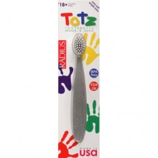 Radius Totz Extra Soft Toothbrush 18+ Months - Clear Sparkle 透明小童特軟牙刷